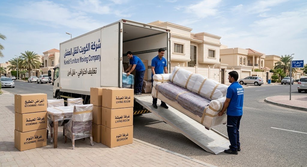 دليلك لاختيار الأفضل | مقارنة 3 شركات رائدة في نقل عفش الكويت من حيث السعر والخدمة