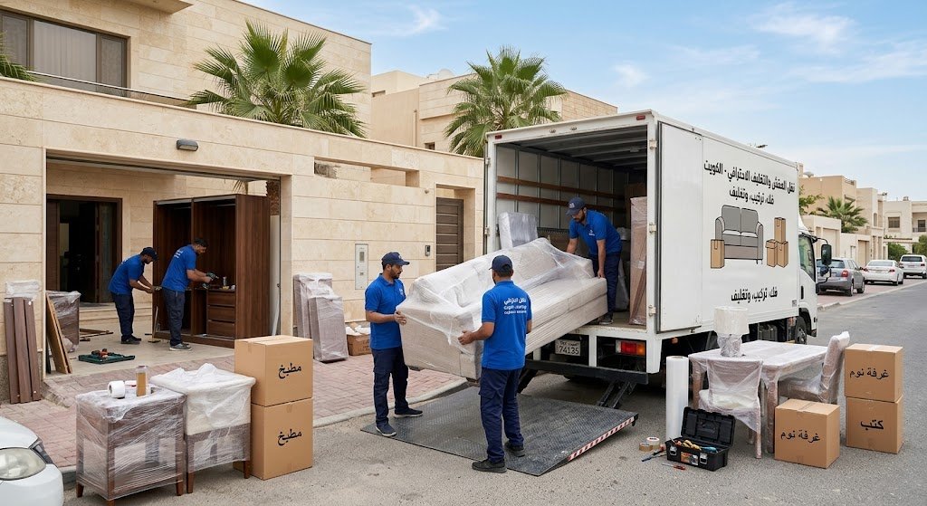 سرعة وأمان لراحتك | أفضل خدمة نقل عفش المنطقة العاشرة بالكويت