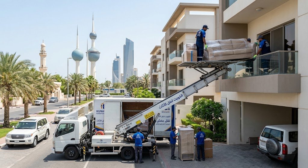 أمان، سرعة، واحترافية | دليلك لأفضل خدمات نقل عفش الكويت