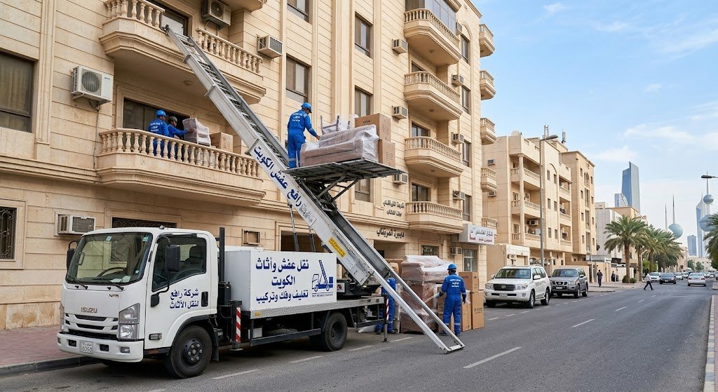 سرعة الإنجاز وأمان المنقولات | تعرف على أسرع 5 شركات نقل عفش بالكويت