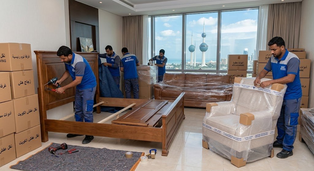 حماية كاملة لمنقولاتك من الخدوش | 10 نصائح لتغليف أثاثك قبل نقله بالكويت