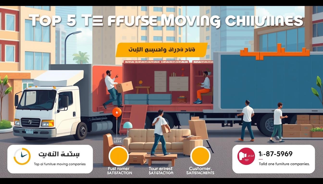 أفضل 5 شركات نقل عفش الكويت شركة رفع الكويت.