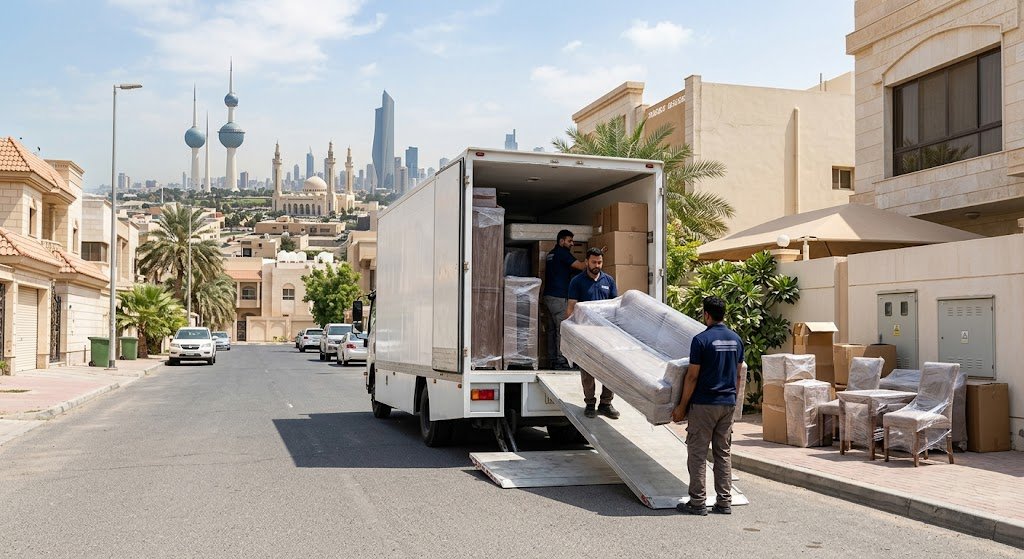 دليل شامل لأفضل خدمات نقل عفش السالمية الكويت باحترافية وأمان تام